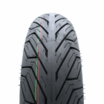 Aipex City 120/70-12 motorbike tire standing upright.